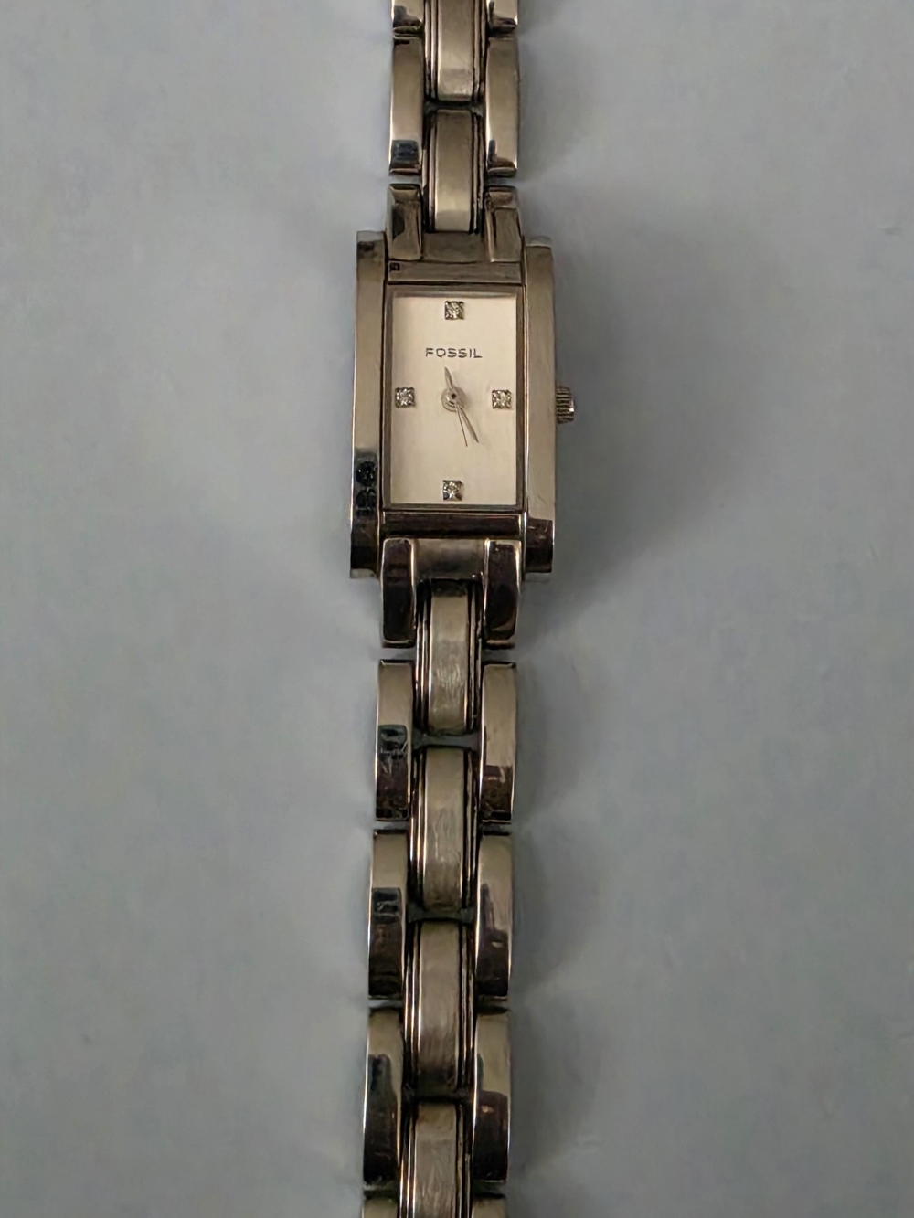 Fossil Women's Silver Stainless Steel Bracelet Watch
